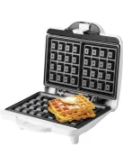 Гофретник ECG S 1370 Waffle, 700W, Бял - Код G5074