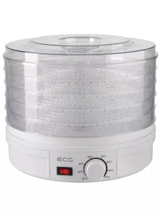   Уред за сушене на плодове ECG SO 375, 250W, Бял - Код G5116