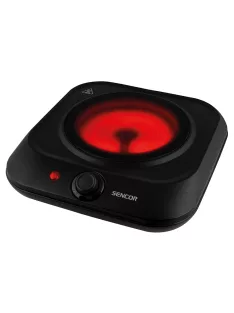   Керамичен котлон SENCOR SCP 1763BK, 1200 W, Диаметър 19 cm, Черен - Код G5474