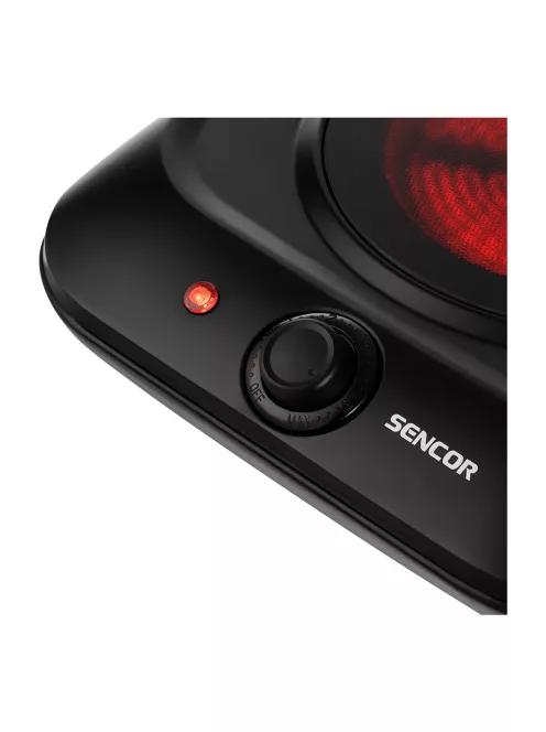 Керамичен котлон SENCOR SCP 1763BK, 1200 W, Диаметър 19 cm, Черен - Код G5474