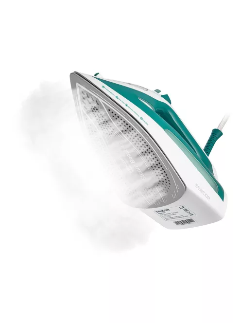 Парна ютия SENCOR SSI 6100GR, 2600W, Система Anti-Calc, Зелен/Бял - Код G5506