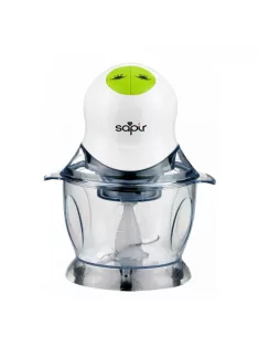   Чопър/Зеленчукорезачка SAPIR SP 1111 N, 400W, 1 литър, 2 скорости, Бял - Код G8035