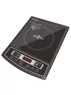   Индукционен котлон SAPIR SP 1445 LG, 2000W, LED екран, 4 функции, 8 степени, Черен - Код G8087