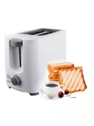 Тостер ZEPHYR ZP 1440 W, 700W, 2 филийки, 7 степени, Тавичка за трохи, Бял - Код G8259