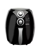 Фритюрник с горещ въздух Air Fryer Voltz/Rosberg V51980C, 1600W, 2.6 литра, 80°C~200°C, Таймер, Черен - Код G8357