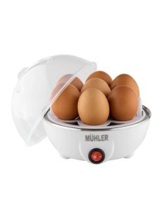   Уред за варене на яйца Muhler ME-271, За 7 яйца, 350W, Бял - Код G8531