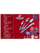 Комплект прибори Bohmann BH 7124L, 24 части, Кутия, Неръждаема стомана, Сив - Код G8619