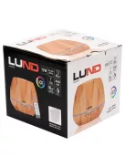 Арома дифузер LUND, LIGHT WOOD, 12 W, 500 ml, Кафяв - Код G8702