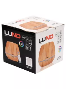   Арома дифузер LUND, LIGHT WOOD, 12 W, 500 ml, Кафяв - Код G8702