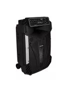 Активна тонколона Rancore RS151X, 16W, 65dB, USB кабел, дистанционно управление, безжичен микрофон, Черен - Код G8737