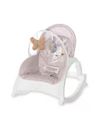 Шезлонг LORELLI ENJOY BEIGE DAISY, до 18 кг., Бежов - Код L11465