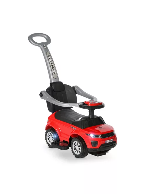 Кола за яздене LORELLI  OFF ROAD  + дръжка, Червен - Код L11515