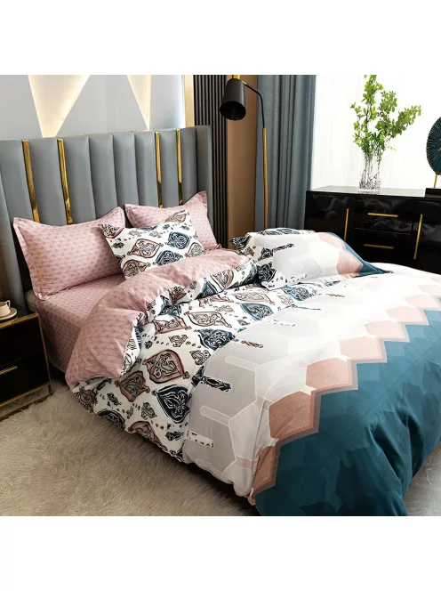 Двулицево спално бельо EmonaMall, 4 части - Модел S15896