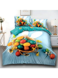   Великденско спално бельо (реално изображение) EmonaMall, 4 части - Модел S16113
