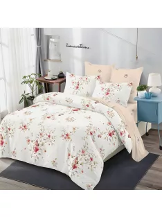   Двулицево спално бельо EmonaMall, 6 части - Модел S17720