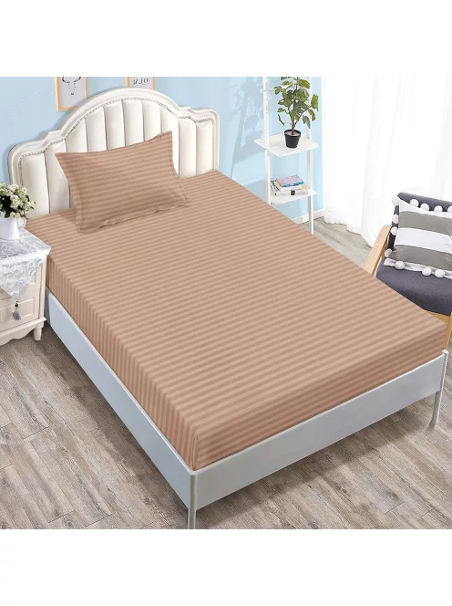 Долен чаршаф с ластик и калъфка (за матрак от 80x200 до 90x200) EmonaMall, 2 части - Модел S17773