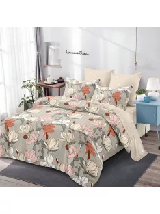   Двулицево спално бельо EmonaMall, 6 части - Модел S17838