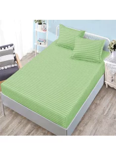   Едноцветен долен чаршаф с ластик и две калъфки (за матрак 160x200) EmonaMall, 3 части - Модел S18267
