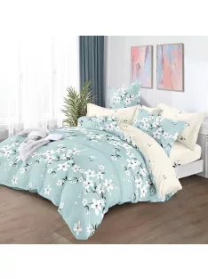   Двулицево спално бельо с ластик EmonaMall, 6 части - Модел S18527