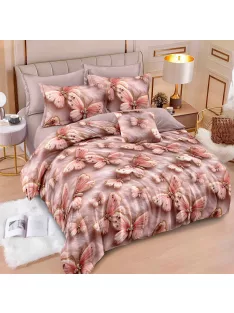   Двулицево спално бельо с ластик EmonaMall, 6 части - Модел S19263