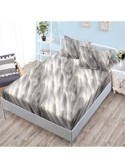 Долен чаршаф с ластик и две калъфки (за матрак от 160x200 до 180x200) EmonaMall, 3 части - Модел S19321