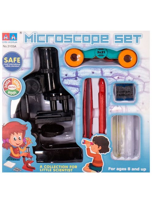 Gyermek mikroszkóp és távcső