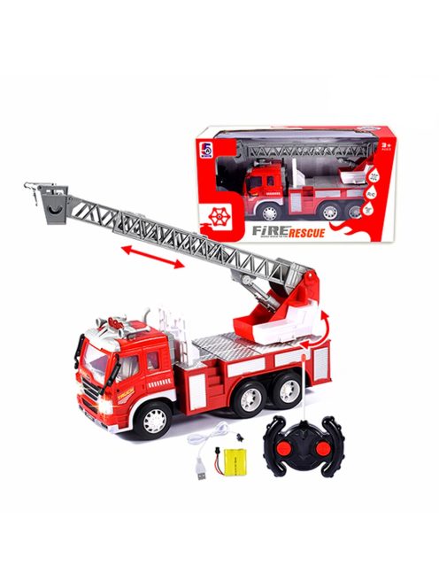 Радиоуправляема пожарна кола със зареждащи се батерии EmonaMall - Код W3701