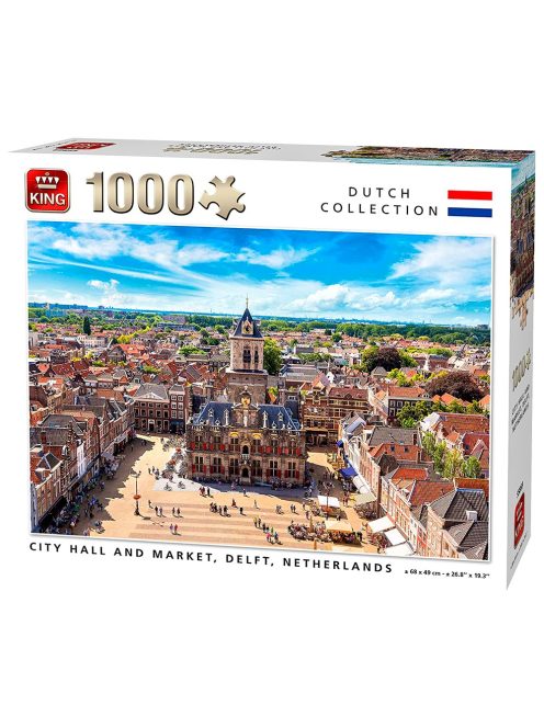 Puzzle Delft Hollandia 1000 darab-Puzzle Delft Hollandia 1000 darab