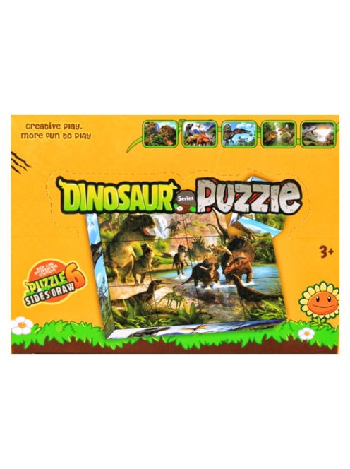 Gyermek dinoszaurusz kockák (12 darab)
