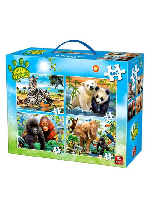Gyermek puzzle állatokkal-Gyermek puzzle állatokkal