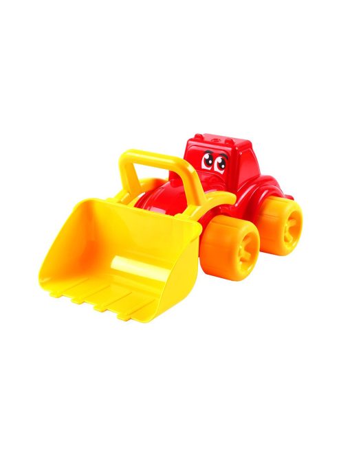 Piros gyerek traktor