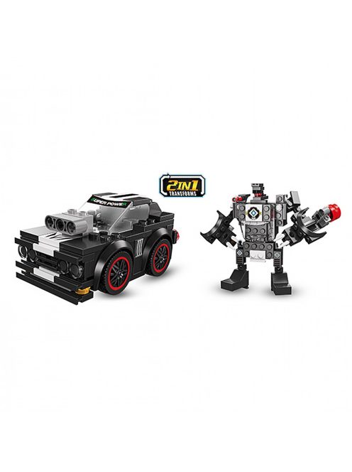 Gyerek fekete autó-robot összerakó-Gyerek fekete autó-robot összerakó-Gyerek fekete autó-robot összerakó