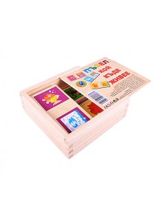 Gyerek fa puzzle "Ki hol lakik"-Gyerek fa puzzle "Ki hol lakik"-Gyerek fa puzzle "Ki hol lakik"-Gyerek fa puzzle "Ki hol lakik"