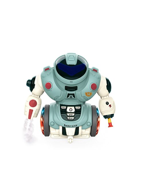 Детски танцуващ робот с 3D светлини и оръжие с пара EmonaMall - Код W4765