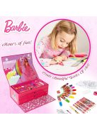 Детски рисувателен комплект в триетажно куфарче Barbie EmonaMall - Код W4792