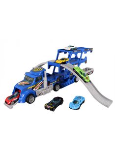   Детски автовоз с катапулт и 6 метални коли EmonaMall - Код W5392